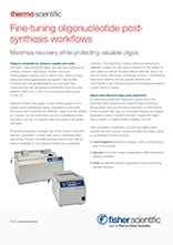 Smart Note: Fine-Tuning Oligonucleotide Post Synthesis Workflows